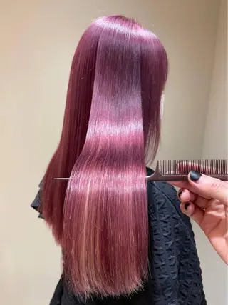 ロング カラー 【美髪を叶える💝】 溝の口/栗原智恵のヘアスタイル