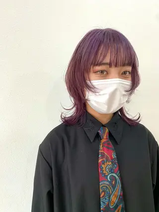 ミディアム カラー Emma ecole所属・Emma ecole /栄/RIOのヘアスタイル