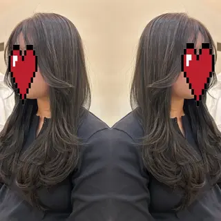 ロング 似合わせ アヤナのヘアスタイル