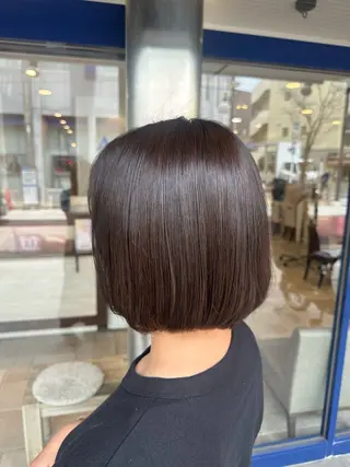 ミディアム カラー 勝見 美春のヘアスタイル