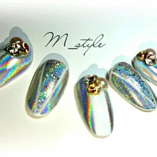 ネイル 下妻市ﾈｲﾙｻﾛﾝ M_styleのネイルデザイン