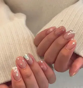 ネイル RAFFINE haru🦋🩵のネイルデザイン