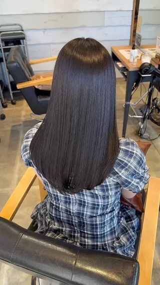 セミロング カラー 打越 虎瑠のヘアスタイル