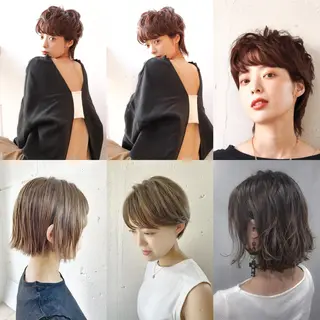 ショート カラー NICHE HAIR所属・🤎NICHE 🤎 🌈坂口拓斗🌈のヘアスタイル
