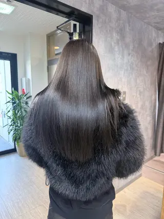 セミロング 🐶カラーモデル🐶 /心斎橋/文屋 颯のヘアスタイル