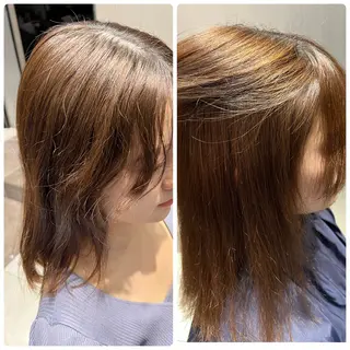 セミロング ハルキミナトジャパン横浜所属・美髪矯正/髪質改善 /艶髪/千田理名🪞のヘアスタイル