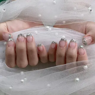 ネイル パーツ全部¥110 サロンミミのネイルデザイン