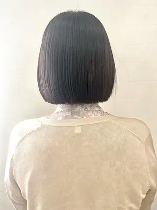 ミディアム 宇佐美/ボブ／ 顔まわりレイヤーのヘアスタイル