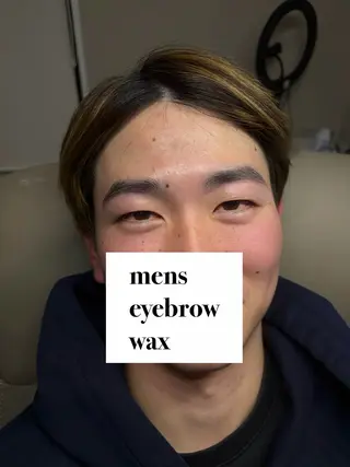 メンズ アイブロウ private salon LI'M所属・眉／ﾌｪｲｽﾜｯｸｽ 🪴shioriの眉毛・アイブロウイメージ