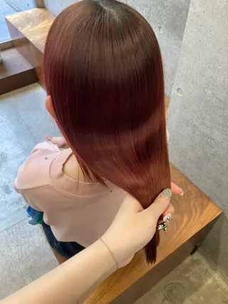 ロング 暖色/ブリーチカラー 希空🪽🤎のヘアスタイル