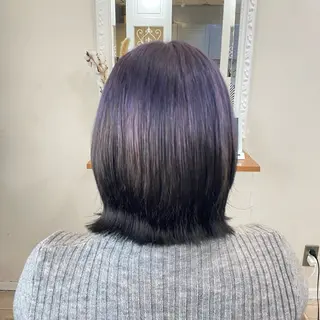 ミディアム 松井 優佳のヘアスタイル