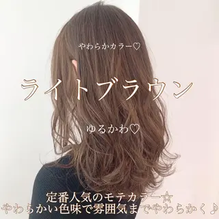 ロング カラー パーマ ヘアアレンジ メンズ キッズ ネイル マツエク・マツパ ♡モテ髪/似合わせ♡ 透明感/JUICE♡のヘアスタイル