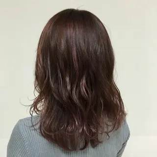 セミロング カラー 【Sweep】おじま のぞみのヘアスタイル