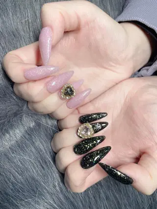 ロング ネイル 《LB》ラブリエ Nail&eyeのマツエク・マツパデザイン