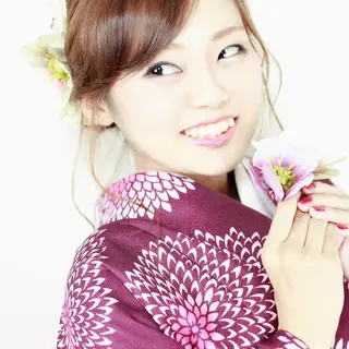 ヘアアレンジ GRANLUSSO 〜グランルッソ駅前店所属・木口 嘉美のヘアスタイル