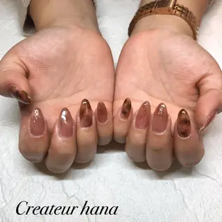 ネイル クレアトゥール華 都賀店所属・三橋 結菜のネイルデザイン