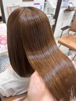 ミディアム 阪田 真奈未のヘアスタイル