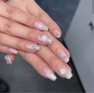 ネイル 🤍韓国/ワンホン myu🤍のネイルデザイン