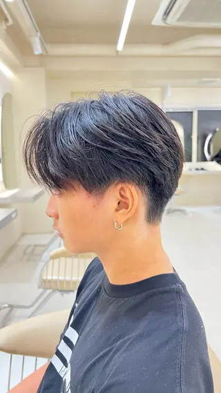 メンズ 横浜/ショート/ レイヤーカットのヘアスタイル