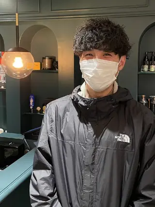 メンズ パーマ 【メンズカット/パー マ👦】momo🌷のヘアスタイル