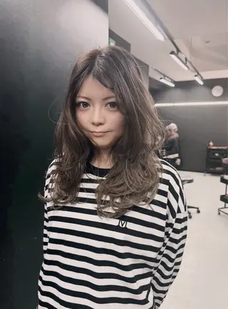 ミディアム 五島 拓海のヘアスタイル