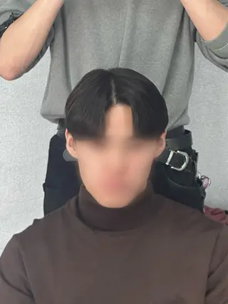 メンズ 梅田/パーマ/ 韓国メンズヘア/ハタのヘアスタイル