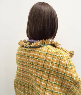 ショート カラー ヘアアレンジ 顔周りカット/髪質改 善/新宿/畑中稔里のヘアスタイル