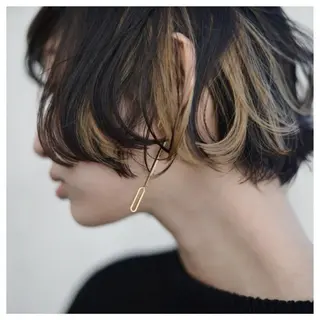 ミディアム カラー mu-t colorのヘアスタイル