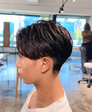 パーマ メンズ メンズパーマ 特化/中川拓也のヘアスタイル