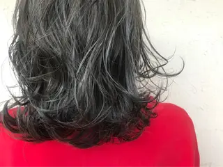 ミディアム カラー 艶髪育成サロン 京橋　shinのヘアスタイル