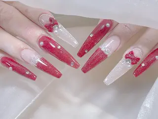 ネイル 🎀ネイルサロン エクラYUI🎀のネイルデザイン