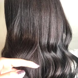 ロング カラー ヘアアレンジ knock【ノック】所属・烏丸韓国ヘア🇰🇷 ayaka🎀のヘアスタイル