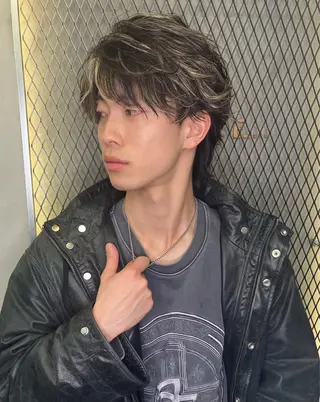 ショート カラー メンズ 髪質改善/ 縮毛矯正町田佑人のヘアスタイル