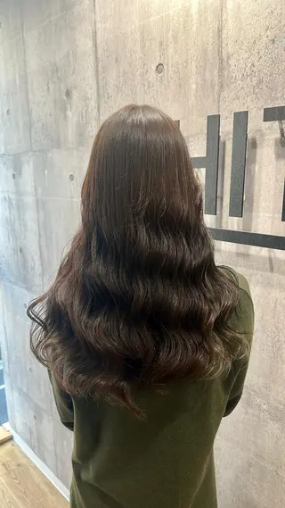 ロング カラー _white南海難波店所属・髪質改善/ウスイ アイキ/_WHITEのヘアスタイル