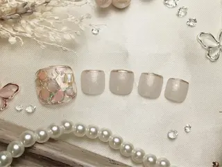 ミディアム プティリボン 武蔵小金井店のネイルデザイン