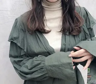 ミディアム LadA hair.makeのヘアスタイル