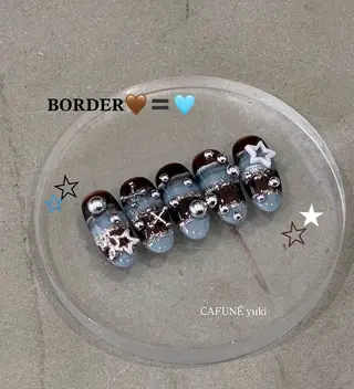 ネイル CAFUNÉ tokyo所属・☾ ໋CAFUNE yuki︎︎𓂃⟡のネイルデザイン