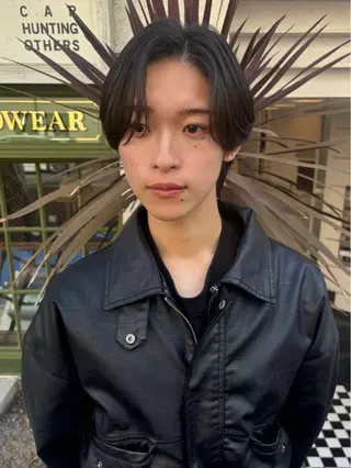 ショート ヘアアレンジ メンズ NVEMO.所属・韓国ヘア💇🏼 kanonのヘアスタイル