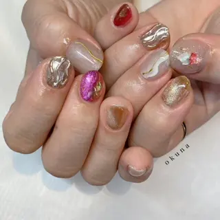 ネイル パンチャパンチャ ネイルサロンのネイルデザイン