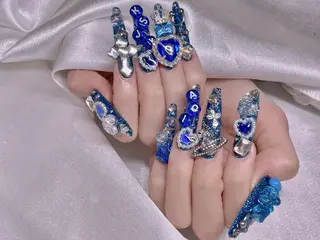 ネイル 長さだし専門店 M2 rikaのネイルデザイン