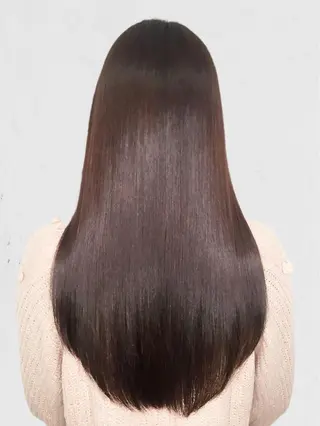 ロング 銀座/髪質改善カラー 酸性ストレート🍎のヘアスタイル
