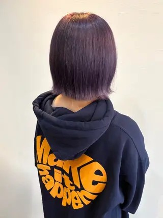 ミディアム カラー 𝐤𝐲𝐨𝐤𝐚 🌿‬のヘアスタイル