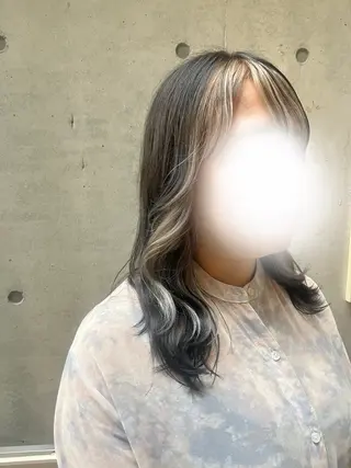 セミロング little kumamoto所属・chinatsu .のヘアスタイル