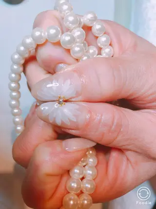 ロング ネイル 長さ出し専門 nynaのネイルデザイン