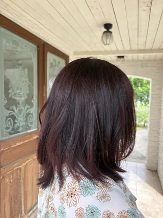 ミディアム 西澤 綺羅のヘアスタイル