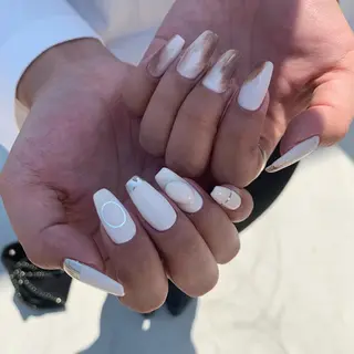 カラー パーマ ヘアアレンジ キッズ ネイル マツエク・マツパ ＿i nails'のネイルデザイン