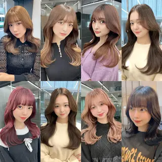 カラー 🪞上品で可愛い韓国 ヘア🪞Rikutoのヘアスタイル