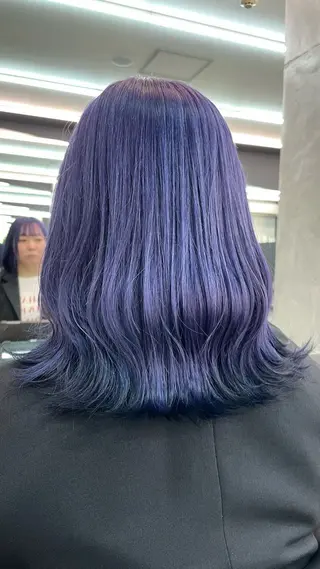 ミディアム カラー 森田 夏美のヘアスタイル