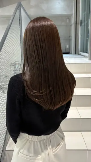 ロング カラー 透明感カラー🫧 nanohaのヘアスタイル