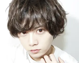 ミディアム 銀座No.1🏆✨ メンズパーマ特化のヘアスタイル